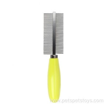 Double Sided Stainless Steel Pin Pet Removal Comb